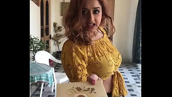 Hot Desi Babe Flaunts Her Braless Tits