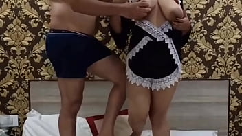Neighbor’s House Hindi Bhabhi Gets A Surprise Hard Fucking