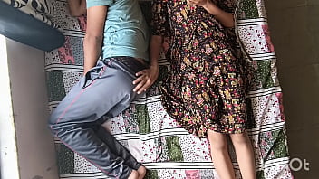 Desi Bhabhi Shivani Creeps On Her Sleeping Devar And Rides Him Hard In Amazon Position.