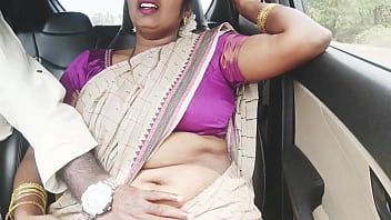 Auntie’s Backseat Booty Call: Telugu Son-in-law Pounds Her On A Long Drive With Filthy Talk.