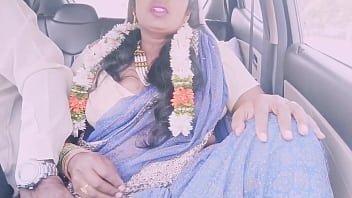 Hot Indian Taxi Ride: Mature Tourist Aunty Gets Wild With Driver In Telugu.