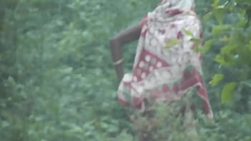 A Desi Beauty Releasing Her Golden Stream