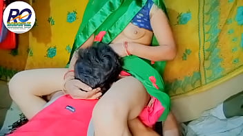 Teacher And Student’s Raw Fucking, Stripping The Green Saree, Fingering Her Wet Pussy, Moaning In Clear Hindi Voice