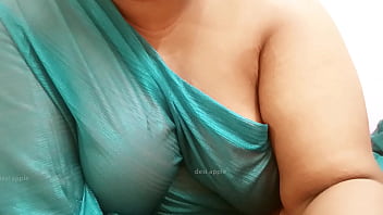 Sultry Desi Auntie Craving A Hard Cock