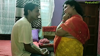 Seductive Indian Bhabhi Corrupts Innocent Boy With Explicit Audio