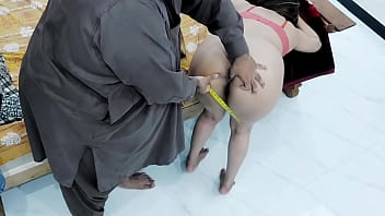 Village Tailor Pounds A Gawar Girl’s Fat Ass Like A Bitch, Rough Doggy Style With Loud Hindi Dirty Talk