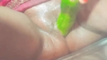 Rural Indian Housewife Gets Filled With A Cucumber Part 1
