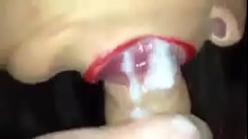Gulping Down Her Man’s Thick Cock With Hindi Moans