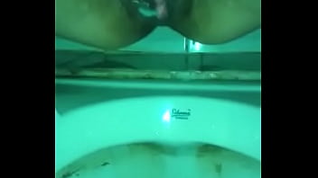 Desi Indian Wife Letting Her Golden Stream Flow
