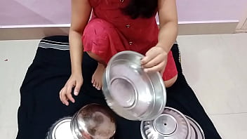 Young Bhabhi Selling Dishes Gets Fucked Hardcore In Clear Hindi Voice