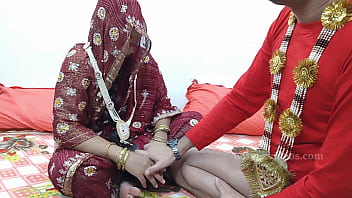 First Time Getting Her Virgin Pussy Pounded By Her Husband After Marriage With Hindi Dirty Talk