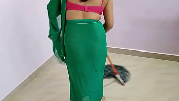 Lonely Daughter-in-law Cleaning The House Gets Forcefully Fucked By Her Father-in-law In Clear Hindi Voice