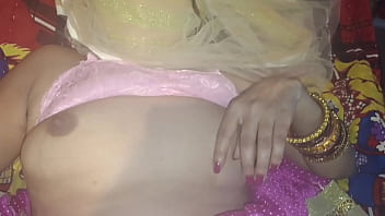 Naughty Desi Wife Pleasuring Herself In The Dark