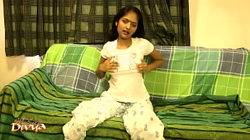 Sultry Indian Teen Divya’s Provocative Strip Show