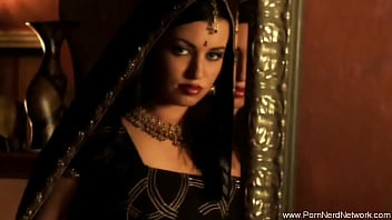 Curvy Indian Beauty Teasing Her Flawless Figure With Naughty Intentions