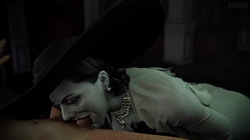 Alcina Dimitrescu’s Sultry Seduction: A Lewd Resident Evil Village Compilation