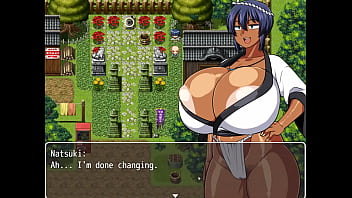 Tanned Babe Natsuki Gets Caught Changing And The Village Chief Can’t Resist Jerking Off To Her In Public