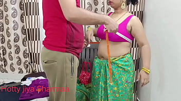 Sultry Indian Bhabhi Lures Her Ladies’ Tailor Into A Raw, Dirty Fuck Session With Hindi Moans