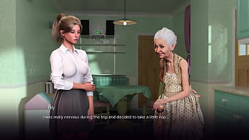 A Country Bimbo’s Dirty Awakening: Bending Over For A Creepy Old Granny