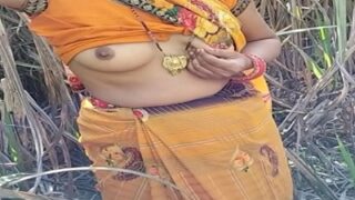 A Newlywed Bride Gets Plowed By A Rugged Farmhand In The Fields