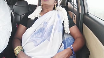 Sizzling Indian Bhabi’s Car Romance With Raw Telugu Dirty Talk