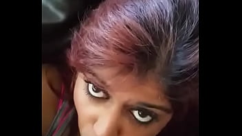 Hot Desi Girlfriend Gives A Steamy Blowjob In The Car