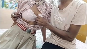 Naughty Desi Indian Schoolgirl Gets Wild