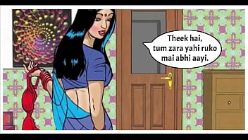 Savita Bhabhi’s Bra Salesman Gets Hands-on With Her Luscious Curves