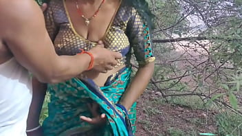 Sweaty Desi Santhali Bhabhi Gets Rough Outdoor Fuck