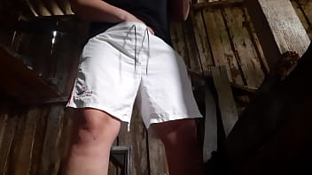 Furtive Barn Rubs For The Country Girl, Fully Clothed To Keep Her Secret Safe