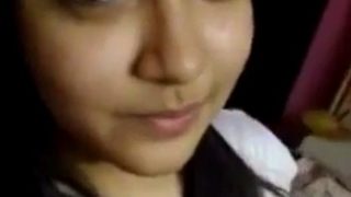 She Flashes Her Tits In A Steamy Indian Solo