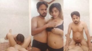 Sizzling Homemade Desi Sex Tape From A Lusty Indian Couple