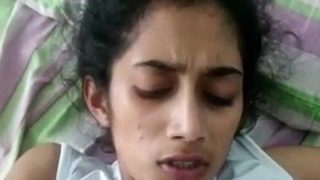 Slim Lankan Beauty Takes A Deep Hard Pounding