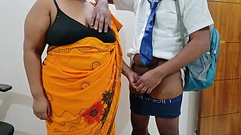 Naughty Bhabhi Exploits Innocent Student For Her Own Pleasure And Satisfaction