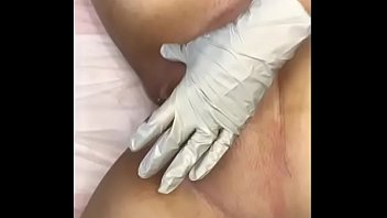 Intimate Waxing Session: Indian Wife’s Full Body Hair Removal In Front Of Her Husband