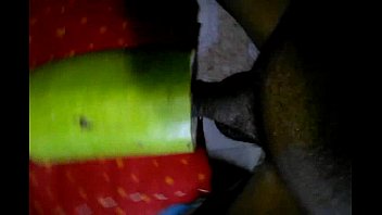 Desi Boy Fucks A Bottle Gourd And Loves Every Inch Of It