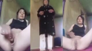 A Pashtun Woman’s Explicit Solo Play Using An Eggplant