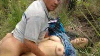 Aged Lovers’ Wild Outdoor Fuck