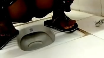 Desi Babe Letting Her Stream Flow