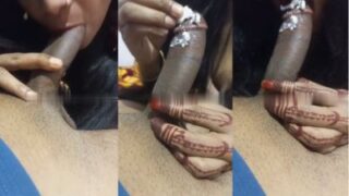 Dirty Desi Slut Sucks Cock And Slurps Cum Off A Cream-covered Dick