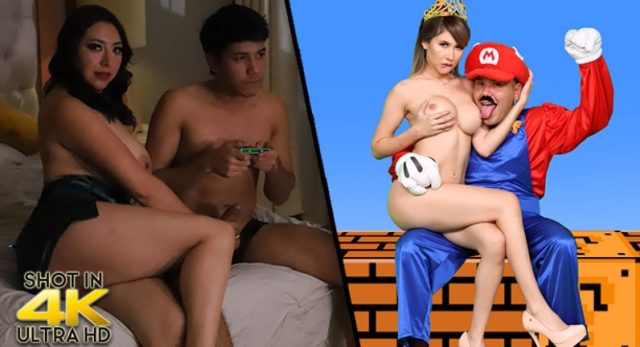 Super Mario Gets Dirty: Esmeralda Duarte & Kari Cachonda’s Wild Xxx Adventure
