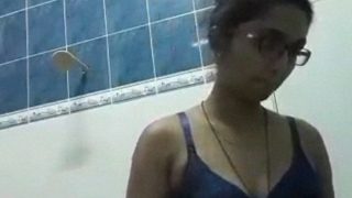 Tamil Nurse Undresses And Fingers Her Hairy Pussy