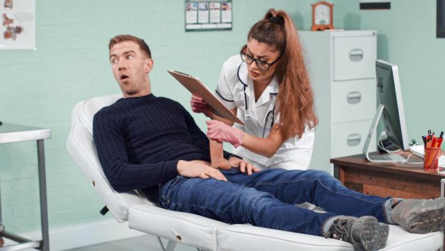 The Deep Throat Specialist Is Ready For Your Examination