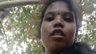 Tribal Girl Gets Wild With Boyfriend In The Jungle