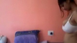 Voluptuous Desi Beauty Peeling Off Her Clothes In A Steamy Video