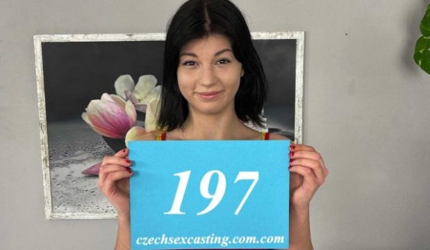 Czech Beauty Nessie Blue Gets A Guy Rock Hard During Her Steamy Casting Session.