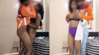 Delivery Boy Bangs Desi Housewife While Dropping Off Package