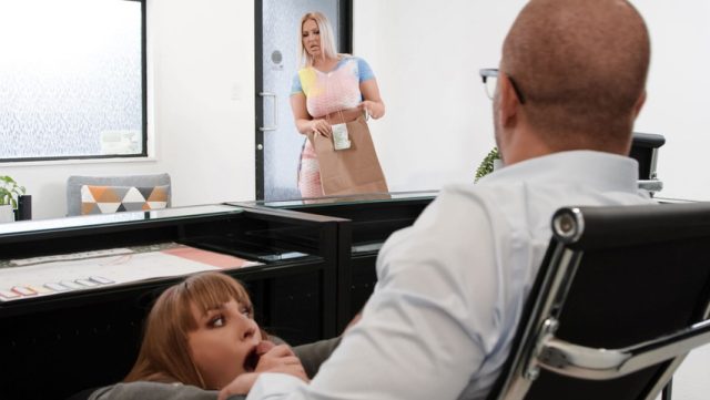 Gangbanging The Office Slut