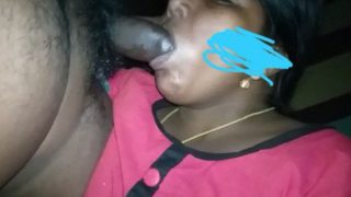 Tamil Milf Deepthroating Cock On Camera