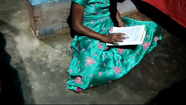 Desi Bhabhi Gets Fucked By Her Teacher While Reading